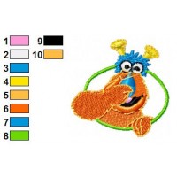 Sesame Street 02 Embroidery Design
